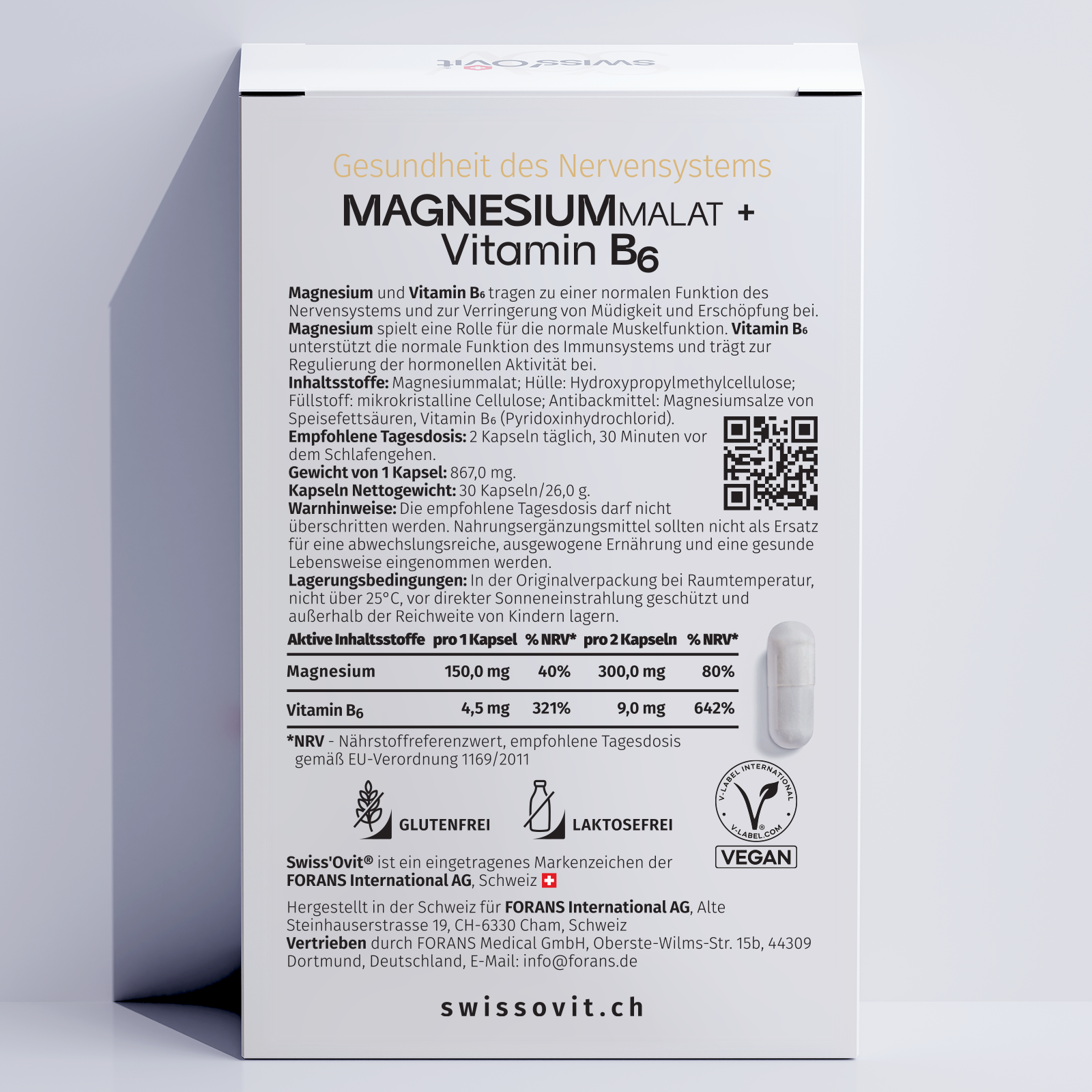 MAGNESIUM MALAT + Vitamin B6