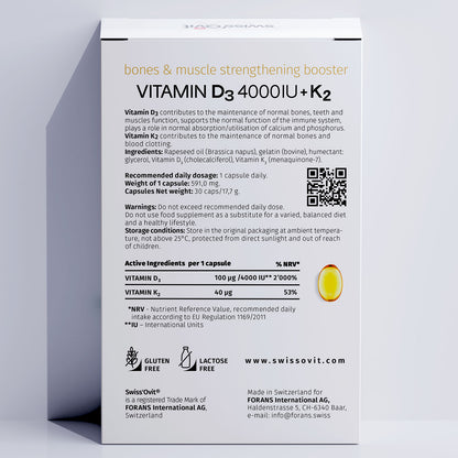 VITAMIN D3 4000 IU + K2