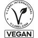 Vegan label logo